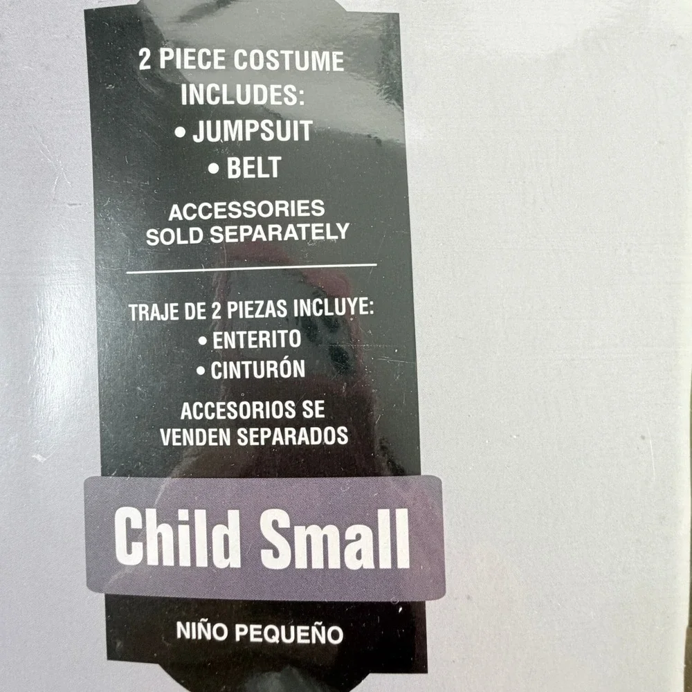 Amscan Kids Old Geezer Old Man Halloween Costume Jumpsuit Child Small 4-6 NEW - Picture 5 of 5